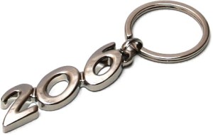 Brelok metalowy - Peugeot 206