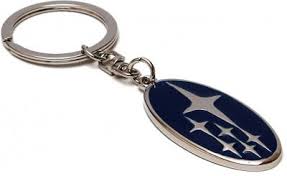 Brelok metalowy - Subaru