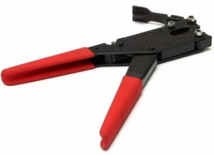 Zaciskarka czołowa do złączy F stożek - HT-507