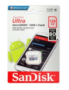Karta pamięci Sandisk MicroSDHC Ultra 128GB Class 10