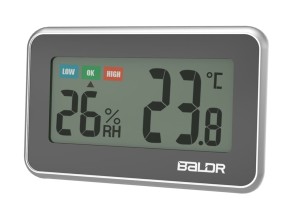 Monitor temperatury i wilgotności Baldr B217BL 