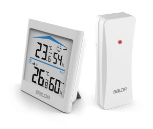 Monitor temperatury i wilgotności Baldr B135-V2