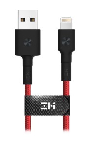 Kabel USB na Lightning Kevlar - 1m - certyfikat MFi - AL803 - ZMI