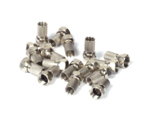 Złącze wtyk F 6,8mm z uszczelką na RG6 - 100 sztuk