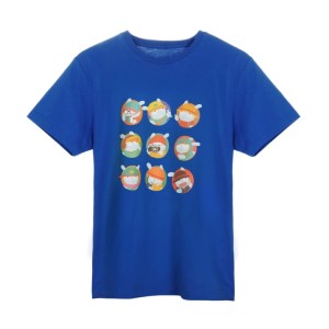 Koszulka T-Shirt Emotikony Mitu Xiaomi - niebieska