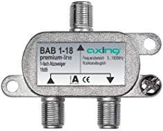 Odgałęźnik Axing BAB 1-18 18db