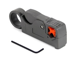Ściągacz izolacji RG59 RG6 z regulacją noży - HT-332