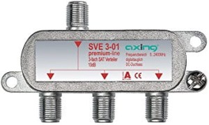 Rozgałęźnik splitter RTV-SAT AXING SVE 3-01