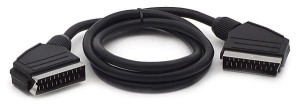 Kabel Euro/Euro (Scart) 21pin - 3m