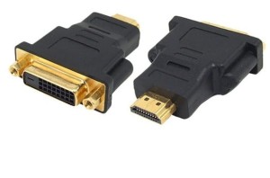 Przejście Adapter Złącze proste - wtyk HDMI / gniazdo DVI - 24+1