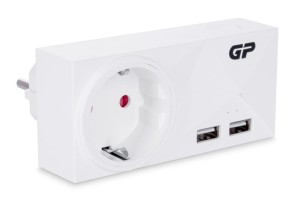Gniazdo WiFi Smart Plug z gniazdami USB - Green Power SP1U