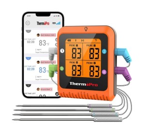 Termometr do żywności z 4 sondami ThermoPro TP-930 Bluetooth