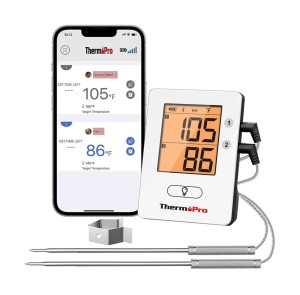 Termometr do żywności z 2 sondami ThermoPro TP-910 Bluetooth 