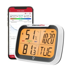 Monitor temperatury i wilgotności ThermoPro TP-393 Bluetooth