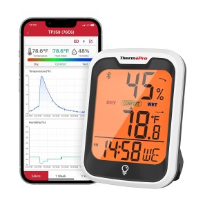 Monitor temperatury i wilgotności ThermoPro TP-358 Bluetooth