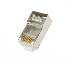 Wtyk RJ45 Ekranowany 8P8C -- 100 szt