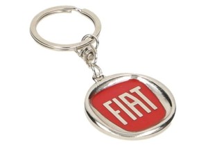 Brelok metalowy - Fiat